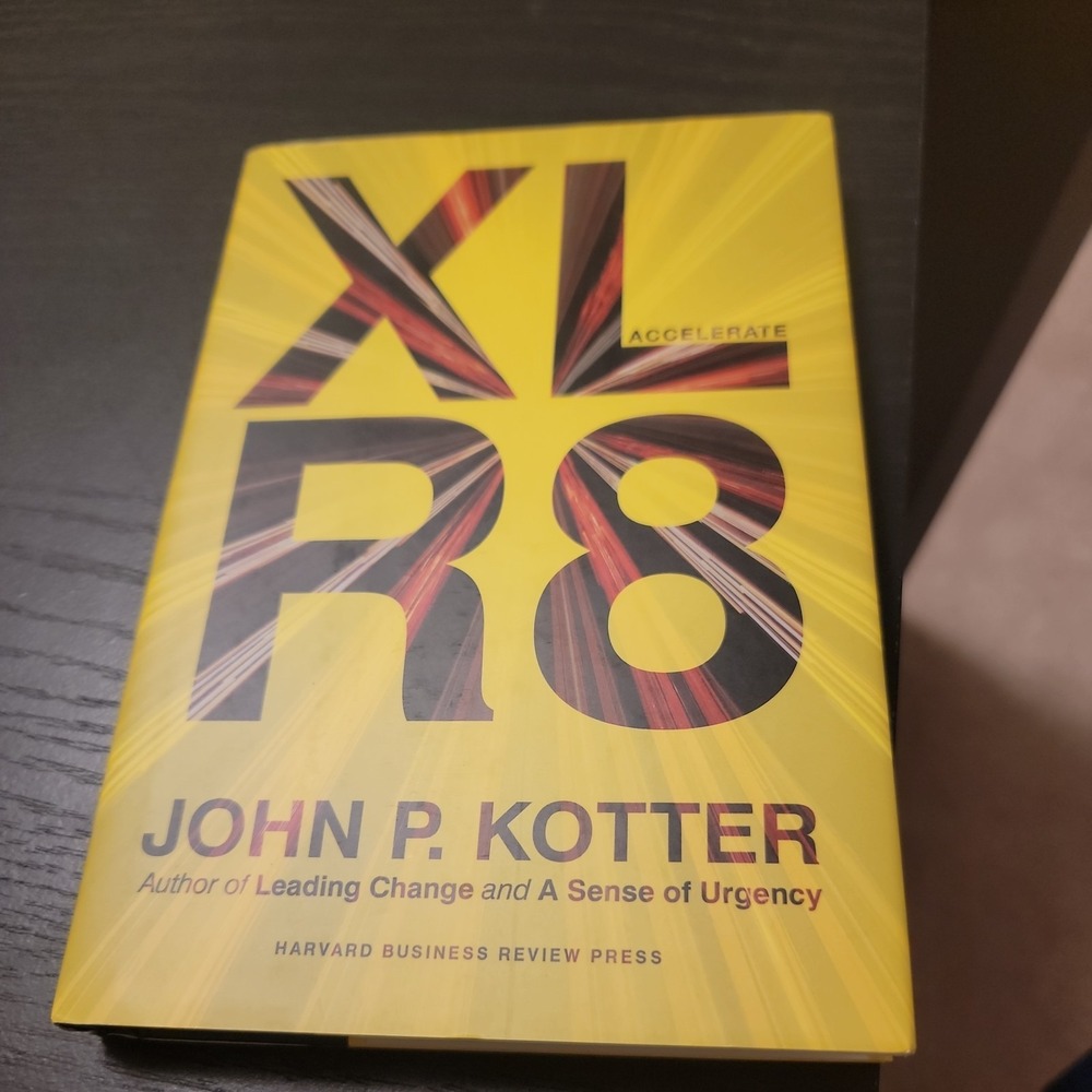 Accelerate Building Strategic Agility John P Kotter Hardcover Business Book 2014